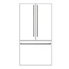 Image 1 : BNIB - Fulgor Accessory - 36" French Door Fridge Distinto Handle Kit Stainless Steel, RV: $369 - Mod