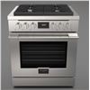 Image 1 : BNIB - Fulgor 30" Freestanding Dual Fuel Range, RV: $5,897 - Model F4PDF304S1