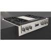 Image 4 : BNIB - Fulgor 36" Built-in Gas Rangetop with Griddle, RV: $4,549 - Model F6GRT364GS1
