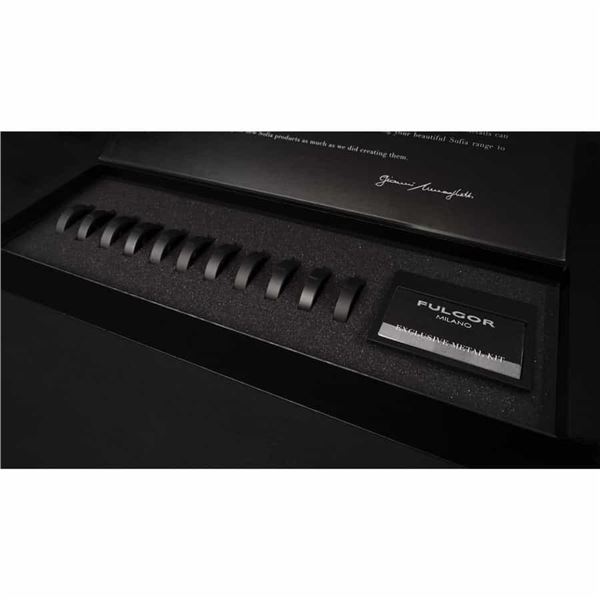BNIB - Fulgor Sofia Metal Kit - 11 Bezels and Nameplate Frame, Matte Black (36"/48" sizes), RV: $809