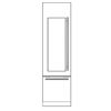 Image 1 : BNIB - Fulgor Accessory - Sofia Wine Cellar Pro Handle Kit, RV: $609 - Model REFHANDPRO24