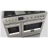 Image 2 : BNIB - Fulgor 48" Dual-Fuel Professional Range, Stainless Steel Griddle, RV: $13,189 - Model F6PDF48