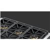 Image 1 : Group of 3 - BNIB - Fulgor Accessory - 36" Black Cast Iron Island Trim, RV: $219 Each - Model F6BG36