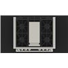 Image 4 : BNIB - Fulgor 36" Sofia Pro All Gas Range,  4 Dual-Flame, RV: $10,459 - F6PGR364GS2