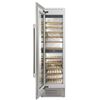 Image 1 : BNIB - Fulgor 24" Built-in Wine Cellar Column, RV: $14,739 - Model F7IWC24O1-L