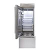 Image 2 : BNIB - Fhiaba XPRO 30" Built-In Bottom Mount Fridge Top Compressor Stainless, RV: $14,839 - Model FP