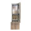 Image 1 : BNIB - Fhiaba 24" 8.5 cu. ft. 54-Bottle Built-in Wine Cooler, RV: $12,999 - Model FI24BWR-RGOT (Righ