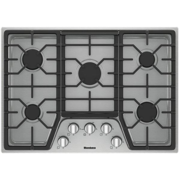 BNIB - Blomberg 30" Built-in Gas Cooktop, Stainless Steel, RV: $1,750 - Model CTG30500SS