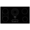 Image 1 : BNIB - Blomberg 36" Electric Cooktop 5 Radiant Heating Zones, Black, RV: $1,499 - Model CTE36500