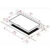 Image 3 : BNIB - Blomberg 36" Electric Cooktop 5 Radiant Heating Zones, Black, RV: $1,499 - Model CTE36500