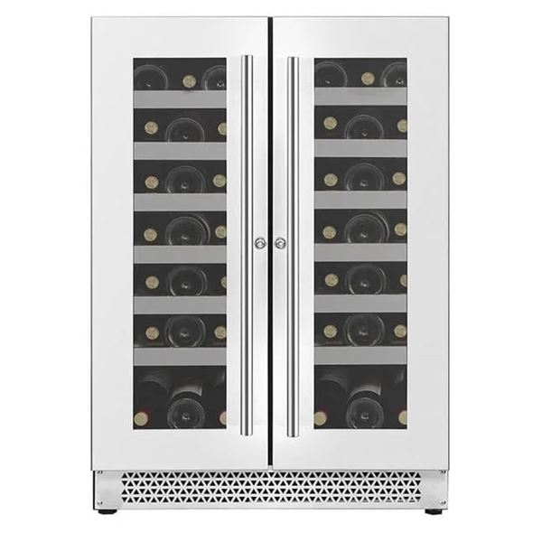BNIB - Cavavin 66 Bottle Stainless Steel Beverage Center, RV: $2,059 - Model V-87WBVC