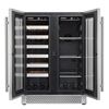 Image 2 : BNIB - Cavavin 66 Cans & 21 Bottles Stainless Steel Beverage Center, RV: $2,059 - Model V-87WBVC