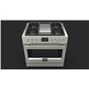 Image 2 : BNIB - Fulgor Sofia Pro 36" Dual Fuel Range with Griddle, RV: $9,719 - Model F6PDF364GS1