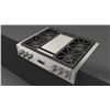 Image 1 : BNIB - Fulgor 36" Built-in Gas Rangetop with Griddle, RV: $4,549 - Model F6GRT364GS1