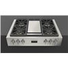 Image 2 : BNIB - Fulgor 36" Built-in Gas Rangetop with Griddle, RV: $4,549 - Model F6GRT364GS1