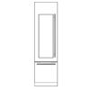 Image 1 : BNIB - Fulgor Accessory - Sofia Wine Cellar Pro Handle Kit, RV: $609 - Model REFHANDPRO24