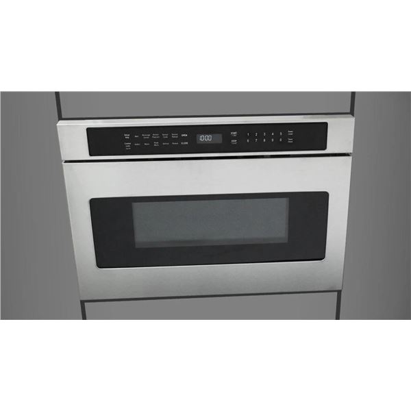 BNIB - Fulgor 24" Built-In Drawer Microwave Oven, RV: $2,579 - Model F7DMW24S2