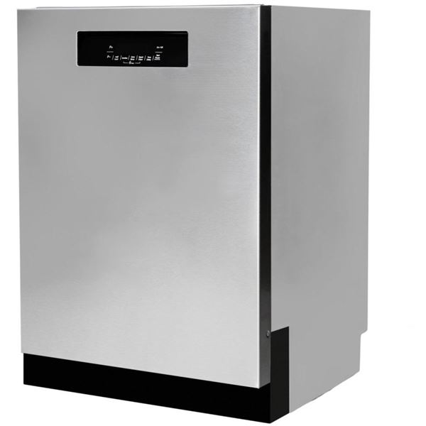 BNIB - Blomberg 24" Front Controls, Built-In Dishwasher, Stainless Tub, RV: $1,100 - Model DWT52600S
