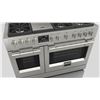 Image 2 : BNIB - Fulgor 48" Dual-Fuel Professional Range, Stainless Steel Griddle, RV: $13,189 - Model F6PDF48