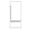 Image 1 : BNIB - Fulgor Accessory - Sofia Series Pro Handle Kit for 36" Fridge, RV: $709 - Model REFHANDPRO36