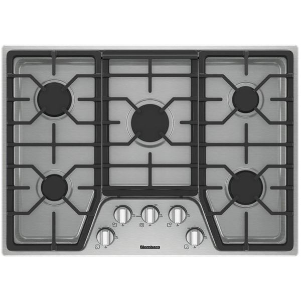 BNIB - Blomberg 30" Built-in Gas Cooktop, Stainless Steel, RV: $1,750 - Model CTG30500SS