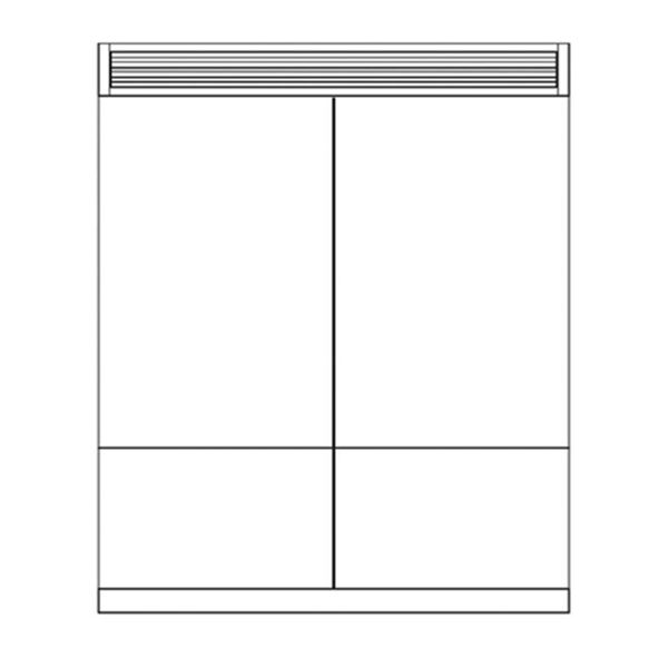 BNIB - Fulgor Accessory - Two 36" Pro Fridges Installation Kit, RV: $2,229 - Model REFSBSPRO72