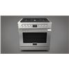Image 1 : BNIB - Fulgor Accento 36" Pro Style Dual Fuel Range, RV: $6,479 - Model F4PDF366S1