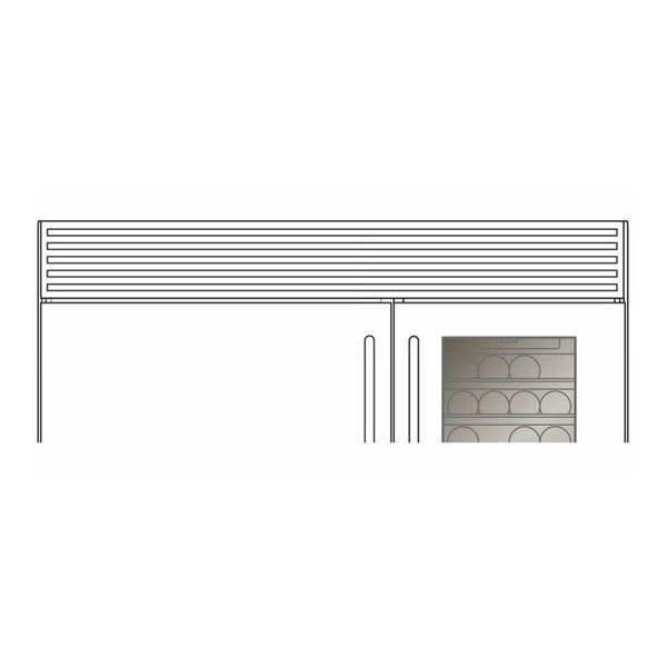 BNIB - Fhiaba Accessory - Refrigerator Kit for 24" + 24" Combo, RV: $1,359 - Model XPRO120TOP
