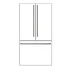 Image 1 : BNIB - Fulgor Accessory - 36" French Door Fridge Distinto Handle Kit Stainless Steel, RV: $369 - Mod