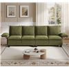 Image 1 : NIB Green Comfy Cloud Couch Large Sofa for Living Room - SKU: USACOPN1087761-4