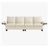 Image 4 : NIB White Comfy Cloud Couch Large Sofa for Living Room - SKU: USACOPN1087761-3