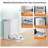 Image 2 : Open Box Tested - Roborock QX Revo Robot Vacuum & Mop, White - RV: $699 (Model QX0PEA)