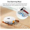 Image 3 : Open Box Tested - Roborock QX Revo Robot Vacuum & Mop, White - RV: $699 (Model QX0PEA)