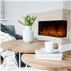 Image 3 : BNIB - Dynasty Fireplaces Melody Series Fireplace, Black - RV: $2,499 (Model DY-BTS40)