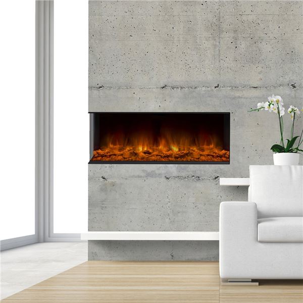 BNIB - Dynasty Fireplaces Melody Series Fireplace, Black - RV: $2,499 (Model DY-BTS40)
