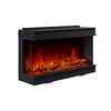 Image 2 : BNIB - Dynasty Fireplaces Melody Series Fireplace, Black - RV: $2,499 (Model DY-BTS40)
