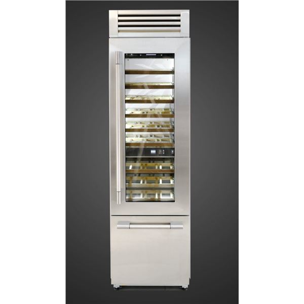 BNIB - Fulgor 24" Built In Wine Cooler, 54 Wine Bottle Capacity, RV: $19,129 - Model F7PBW24S1-R
