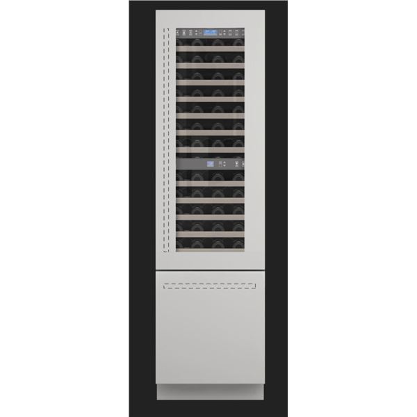 BNIB - Fulgor Distinto 24" Overlay Panel Frame Built In Wine Cellar, RV: $16,849 - Model F7IBW24O1-R