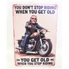 Image 1 : METAL  MOTORCYCLE SIGN