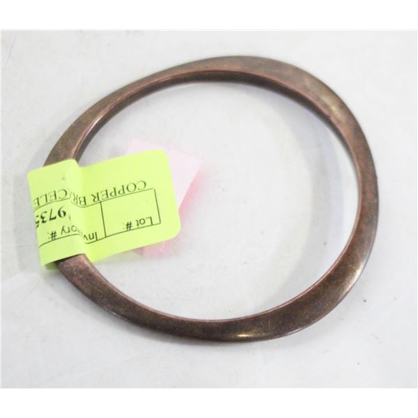 COPPER BRACELET 3” DIAMETER