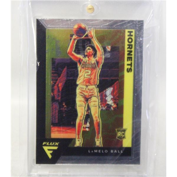 2020-21 PANINI FLUX ROOKIE LAMELO BALL B-BALL