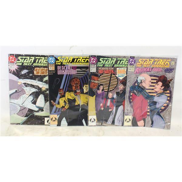 STAR TREK THE NEXT GENERATION #36,37,39,40