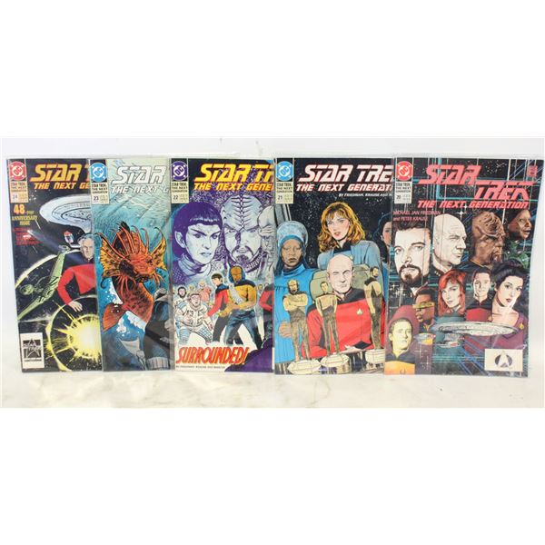 STAR TREK THE NEXT GENERATION #20,21,22,23,24