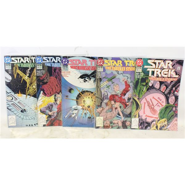 STAR TREK THE TABUKAN SYNDROM #36,37,38,39,40