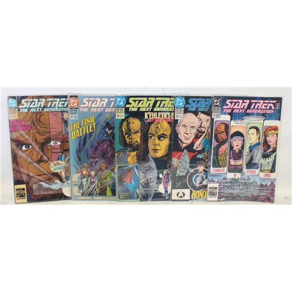 STAR TREK THE NEXT GENERATION #25,26,27,28,29