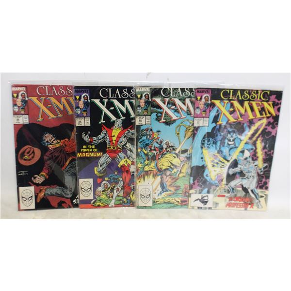 4 VINTAGE CLASSIC XMEN COMICS #23/24/25/26