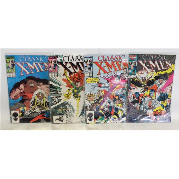 4 VINTAGE CLASSIC XMEN COMICS #7/8/9/10