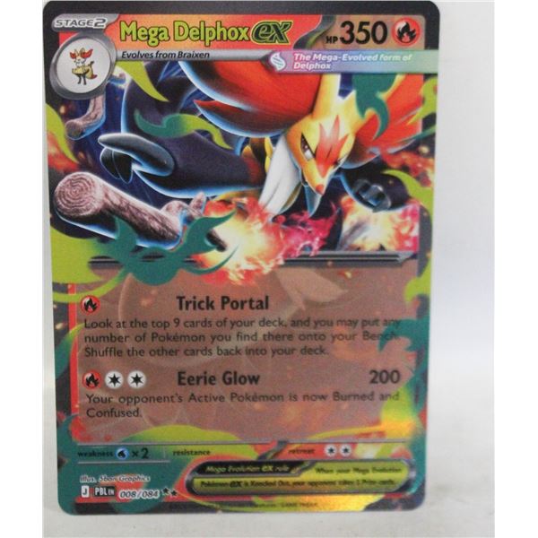 2026 PITCH BLACK “MEGA DELPHOX EX 008/084”