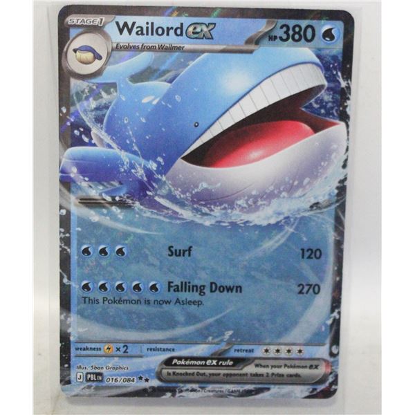 2026 PITCH BLACK “WAILORD EX 016/084