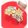 Image 1 : WOMENS VINTAGE STYLE RING SZ 8